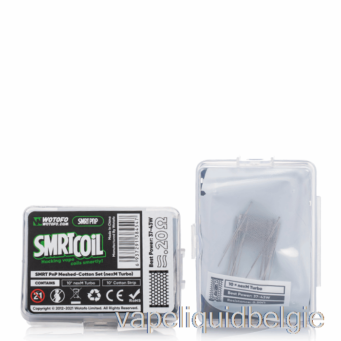 Vape Smaken Wotofo Smrt Katoenen Set [katoenenset] Nexmesh Turbo